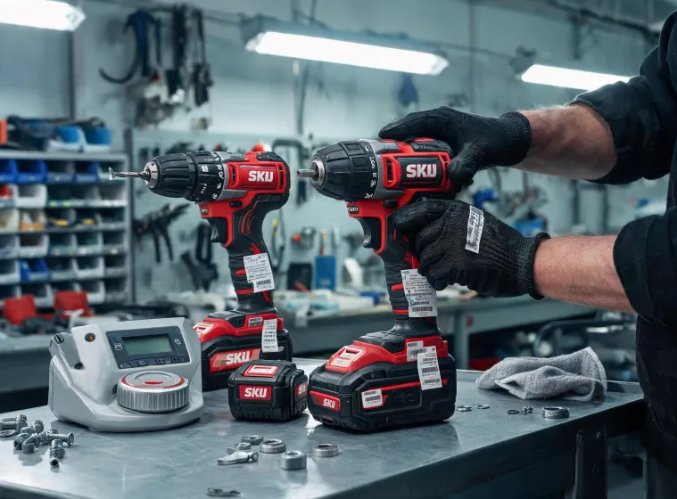 Skil service bench with cordless tools