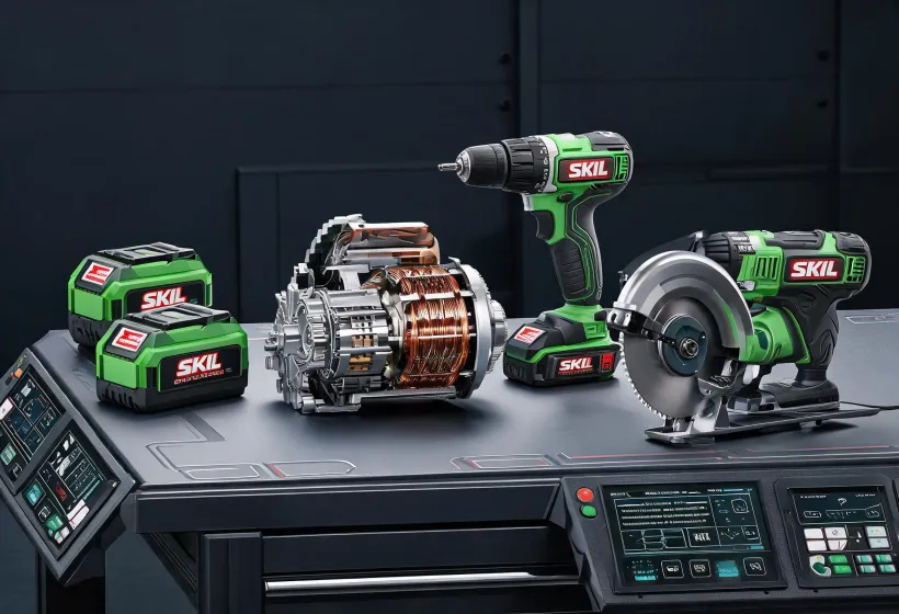 Skil battery platform and brushless motor technology